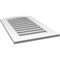 Ekena Millwork Arch Top Surface Mount PVC Gable Vent: Non-Functional, w/ 3-1/2"W x 1"P Standard Frame, 20"W x 32"H GVPAR20X3201SN - alternate 2